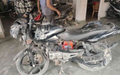 BAJAJ PULSAR 150 (2016)-MORADABAD, UTTAR PRADESH (WITHOUT RC)