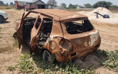 MARUTI SWIFT LXI (2021)FARUKHNAGAR ,HARYANA , (WITHOUT RC) FIRE