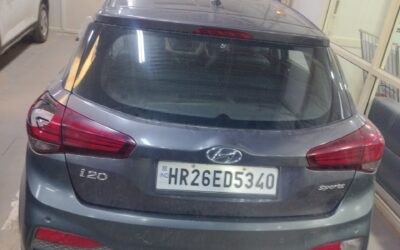 HYUNDAI I20 SPORTZ,2019,GURGAON,HR(WITH RC)