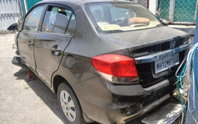 HONDA AMAZE 1.2 S MT (2015)-SATARA,MAHARASHTRA, (WITHOUT RC)