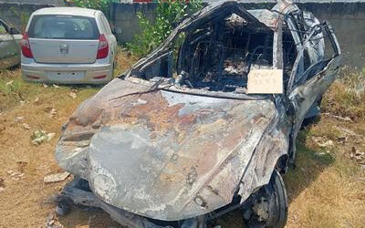 HYUNDAI VERNA 1.5 TURBO GDI DCT (2023)-TIRUPATI,ANDHRAPRADESH, (WITHOUT RC) FIRE