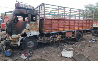 TATA 1512 LPT SLR 48HSD (2021)-SANGLI,MAHARASHTRA, (WITH RC) FIRE