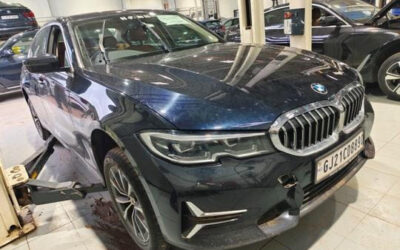 BMW 320LD GRAN LUXURY LINE (2022)SURAT,GUJARAT, (WITH RC) FLOOD