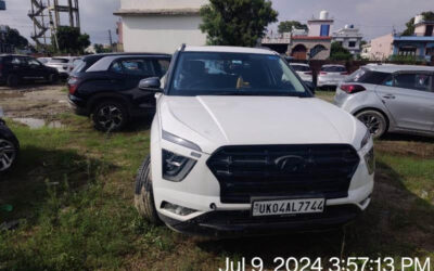 HYUNDAI CRETA 1.5 MPI (2023)-HALDWANI,UTTARAKHAND, (WITH RC) FLOOD