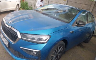 SKODA  SLAVIA 1.0 TSI STYLE AT,2023,BARODA,GJ(WITH RC)