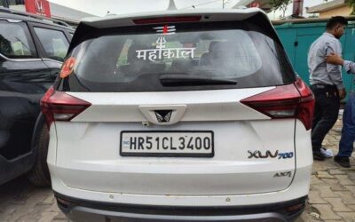 MAHINDRA XUV 700 AX7 DIESEL LUXURY PACK AWD AT,2023,FARIDABAD,HR(WITH RC)