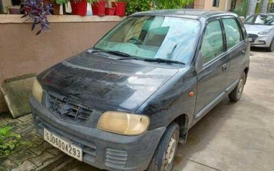 MARUTI ALTO LXI (2010)BARODA,GUJARAT, (WITH RC) Baroda FLOOD