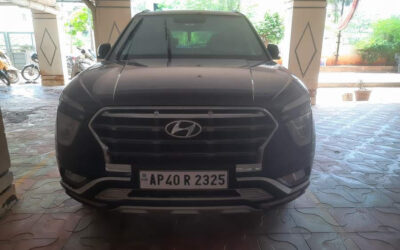 HYUNDAI CRETA-AT (2023) VIJAYAWADA,ANDHRAPRADESH, (WITH RC) ANDHRA PRADESH FLOOD