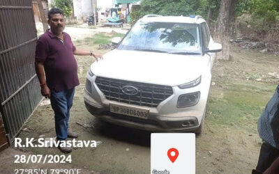 Hyundai Venue 1.2 Kappa (2020)-Shajahanpur,UTTAR PRADESH, (WITH RC) FLOOD