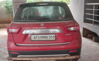 MARUTI VITARA BREZZA (2022)-VIJAYAWADA ,ANDHRA PRADESH, (WITH RC) South Flood