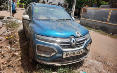 RENAULT RENULT KWID (2023)VIJAYAWAD,ANDHRA PRADESH, (WITH RC) FLOOD