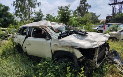 MARUTI BREZZA SMART HYBRID LXI (2023)-AHMEDNAGAR,MAHARASHTRA, (WITH RC)