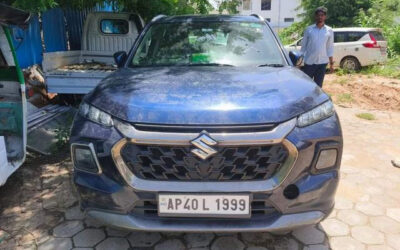 MARUTI GRAND VITARA STRON HYBRID ZETA + (2022)-VIJAYAWADA ,ANDHRAPRADESH, (WITH RC) Flood