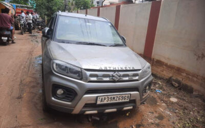 MARUTI VITARA BREZZA (2022)–VIJAYAWADA,ANDHRA PRADESH, (WITH RC) ANDHRA PRADESH FLOOD