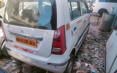 MARUTI WAGON R GREEN LXI (2017)-MUMBAI,MAHARASHTRA, (WITH RC)