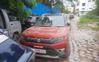 MARUTI BREEZA ZXI + (2022)-VIJAYAWADA,ANDHRA PRADESH, (WITH RC) FLOO