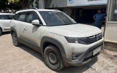 MARUTI BREZZA LXI CNG (2023) AHMEDABAD,GUJARAT, (WITH RC) FLOOD