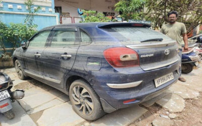 TOYOTA GLANZA (2020)-VIJAYAWADA,ANDHRAPRADESH, (WITH RC) ANDHRA PRADESH FLOOD