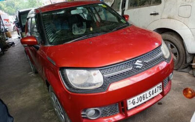 MARUTI IGNIS 1.2 DELTA P (2017-VADODARA,GUJARAT, (WITH RC) Baroda Flood