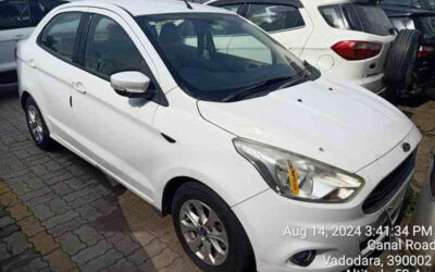 FORD FIGO ASPIRE 1.5 TDCI (2017)-VADODARA,GUJARAT, (WITH RC) Baroda Flood