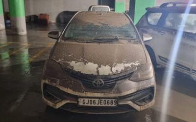 TOYOTA ETIOS (2015)-VADODARA,GUJRAT, (WITH RC) Baroda FLOOD