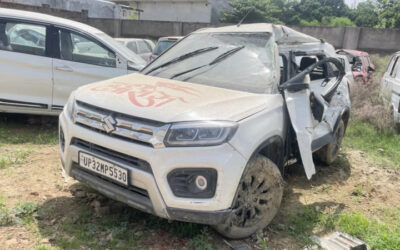 MARUTI VITARA BREZZA (2022)RAEBARTELI,UTTAR PRADESH, (WITH RC)