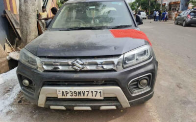 MARUTI VITARA BREZZA (2022)-VIJAYAWADA ,ANDHRA PRADESH, (WITH RC) ANDHRA PRADESH FLOOD