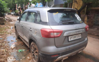 MARUTI VITARA BREZZA (2022)VIJAYAWADA,ANDHRA PRADESH, (WITH RC) ANDHRA PRADESH FLOOD