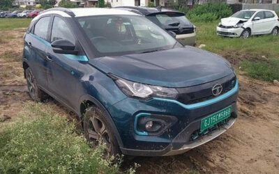 TATA NEXON EV XZ+ (2022)-VADODARA,GUJARAT, (WITH RC) FLOOD