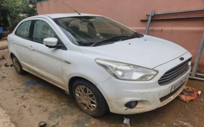 FORD FIGO ASPIRE (2016)-VIJAYAWADA,ANDHRAPRADESH, (WITH RC) ANDHRA PRADESH FLOOD(