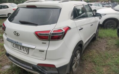 HYUNDAI CRETA 1.6 CRDI SX O,2017,BARODA,GJ(WITH RC)