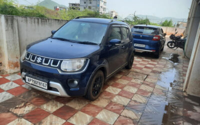 MARUTI IGNIS (2022)VIJAYAWAD,ANDHRA PRADESH, (WITH RC) South Flood