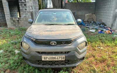 TATA PUNCH (2023)-VIJAYAWAD,ANDHRA PRADESH, (WITH RC) South Flood