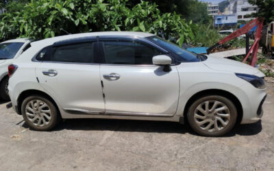 MARUTI BALENO HATCHBACK (2022)–VIJAYAWAD,ANDHRA PRADESH, (WITH RC) South Flood