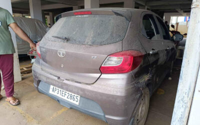 TATA TIAGO XZ 1.2 RTN (2017)VIJAYAWADA,ANDHRA PRADESH, (WITH RC) FLOOD-