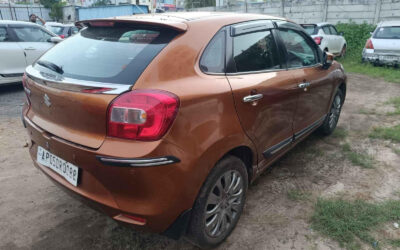 MARUTI BALENO ZETA PETROL (2016)VIJAYAWAD,ANDHRA PRADESH, (WITH RC) South Flood