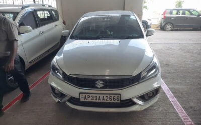 MARUTI CIAZ-SMART HYBRID ALPHA AT (2019)-VIJAYAWAD,ANDHRA PRADESH, (WITH RC) South Flood