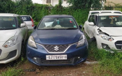 MARUTI BALENO ALPHA (2017)–BARODA,GUJARAT, (WITH RC) Baroda Flood