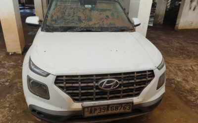 HYUNDAI HYUNDAI VENUE (2021)VIJAYAWAD,ANDHRA PRADESH, (WITH RC) South Flood