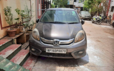 HONDA AMAZE (2016)-VIJAYAWADA,ANDHRA PRADESH, (WITH RC) South Flood