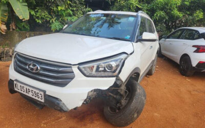 HYUNDAI CRETA 1.6 VTVT AUTO X BSIV (2017)KOTTAYAM,KERALA, (WITH RC)