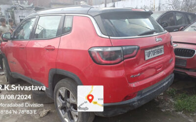 JEEP COMPASS LIMITED (2020)–Moradabad,Uttar Pradesh, (WITH RC)