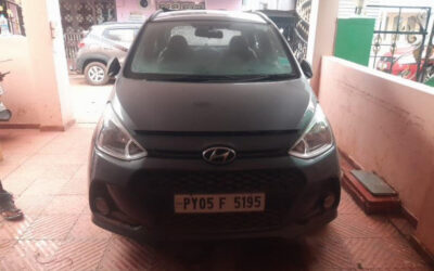 HYUNDAI GRAND I10-SPORTZ 1.2 KAPPA VTVT (2018)PONDICHERRY ,TAMILNADU, (WITH RC) FLOOD