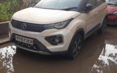 TATA NEXON XZA+S RTN BS6PH2-2023 (2023)PONDICHERRY ,TAMIL NADU, (WITH RC) FLOOD