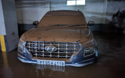 HYUNDAI VENUE 1.0 TURBO GDI DCT (2019)-PONDICHERRY ,TAMILNADU, (WITH RC) FLOOD