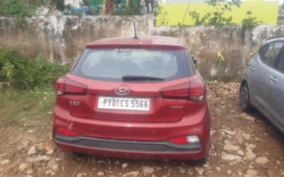 HYUNDAI i20 (2018)PONDICHERRY,Tamil Nadu, (With RC) Flood Loss