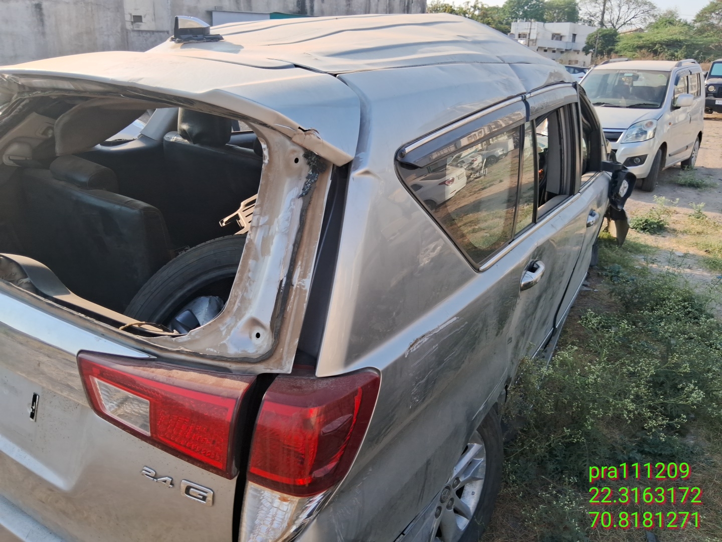 TOYOTA INNOVA CRYSTA 2.4 G PLUS 8 STR,2017,Diesel,RAJKOT,GJ(WITH RC)