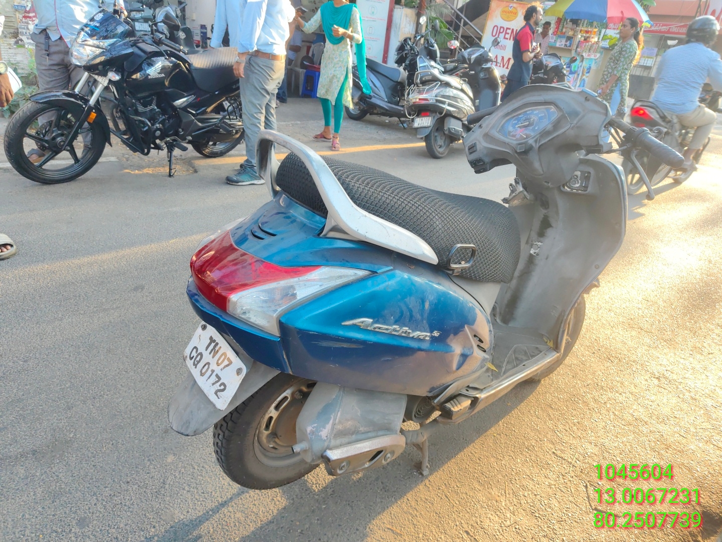 HONDA ACTIVA STD,2018,Petrol,CHENNAI,TN(WITH RC)