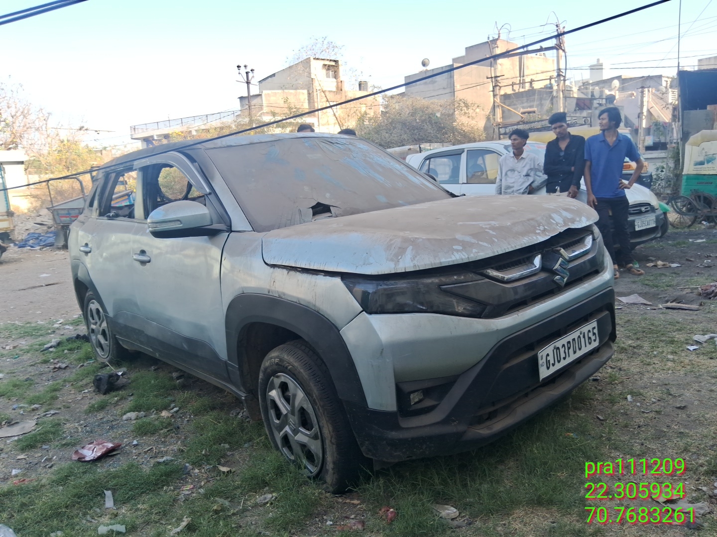 MARUTI BREZZA 1.5 LXI, CNG,2025,RAJKOT,GJ(WITH RC)
