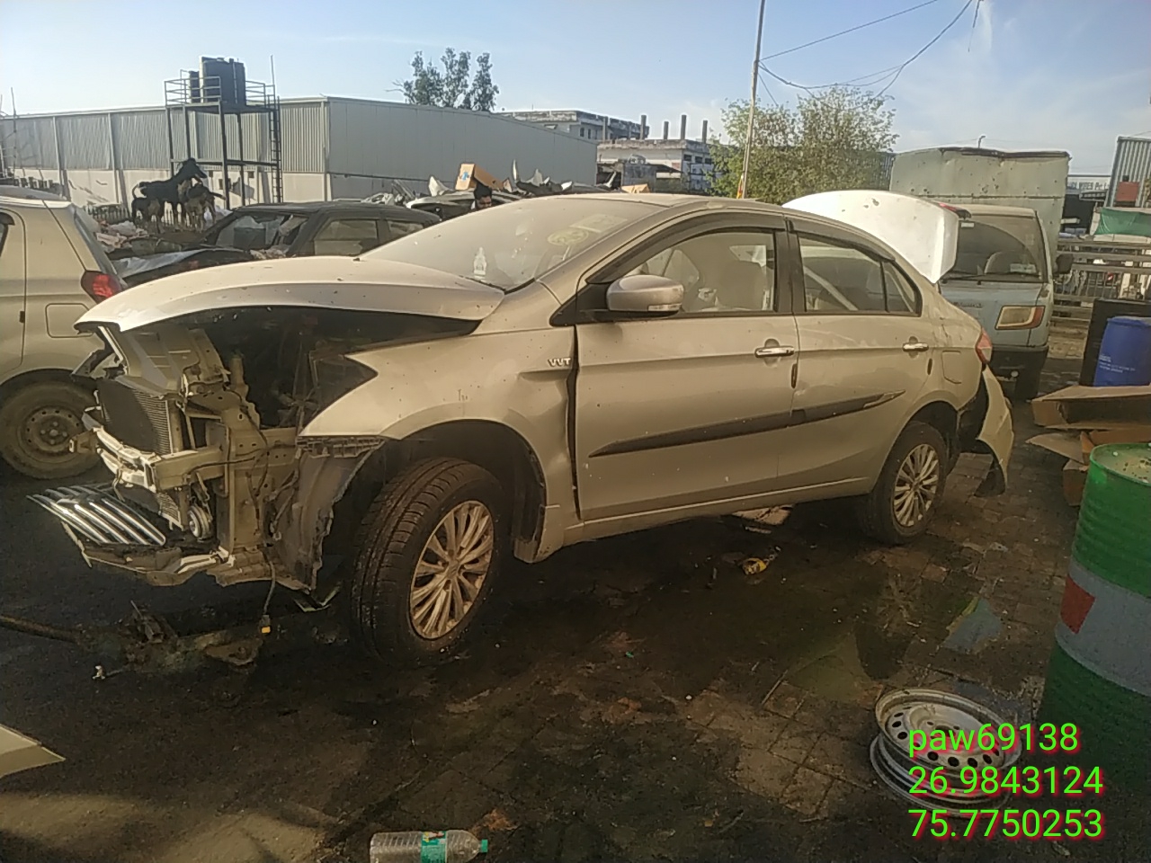 HYUNDAI CIAZ ZXI,2016,JAIPUR,RJ(WITH RC)